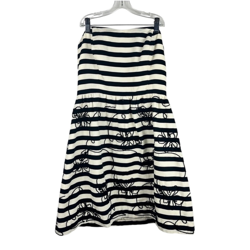 Lilly Pulitzer Payton Nautical Strapless Dress in Swizzle Stripe 6 Preppy Beach